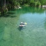Snorkeling on the Frio River, at the River Terrace location