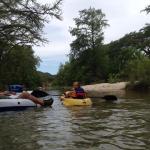Kayaking at the Original Six Cabin Property